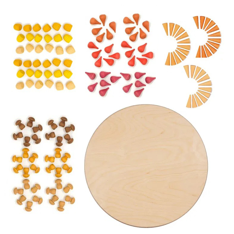 Grapat Mandala Starter Kit 4 gioco legno con vassoio e carte