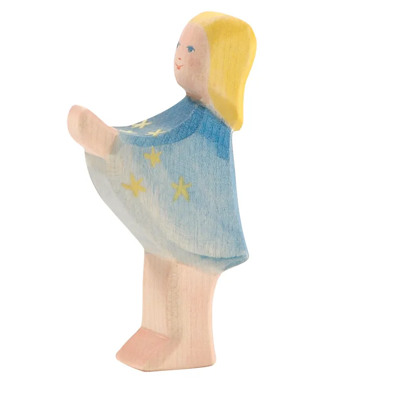 Ostheimer Sterntaler figura in legno massello 10 cm