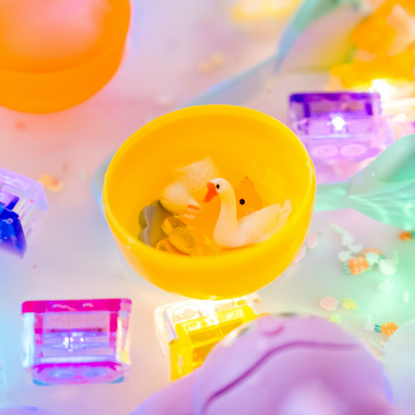 Glo Pals Farm ricarica bottiglia sensoriale glitter