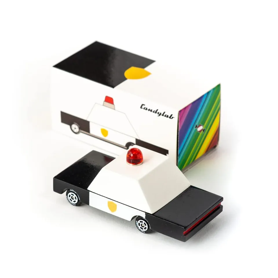 Candylab Candycar Sheriff macchinina legno 3 anni