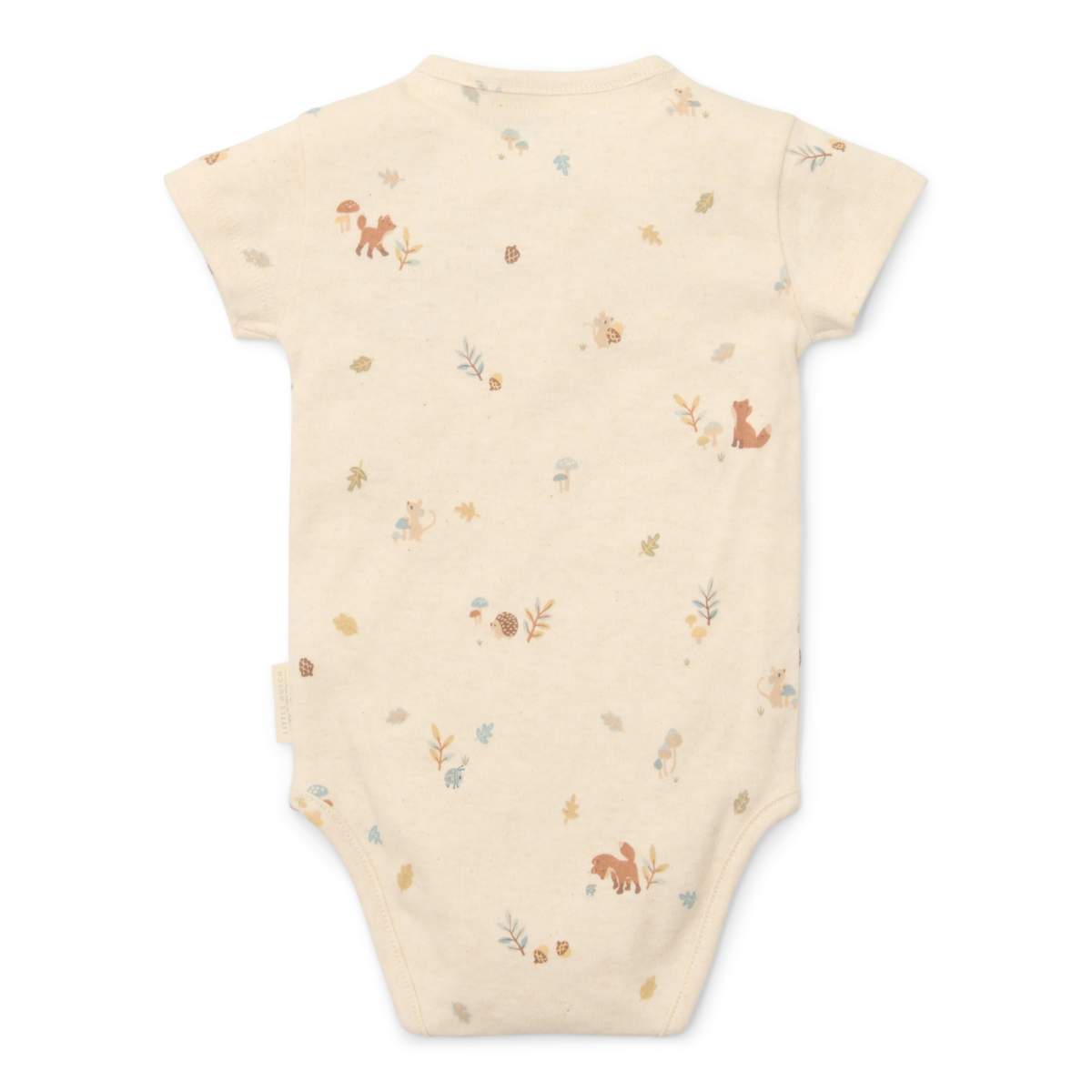 Little Dutch Forest Friends body manica corta cotone bio