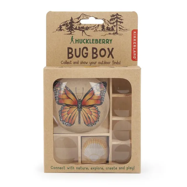 Huckleberry Bug Box teca osservazione legno 11x12 cm