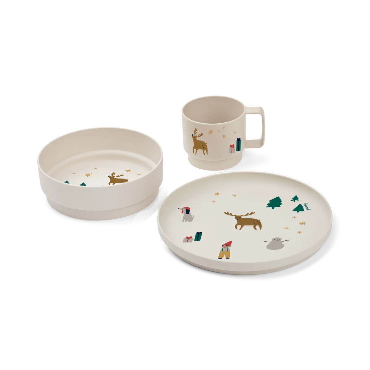 Liewood Archi Holiday set pappa 3 pezzi PET riciclato