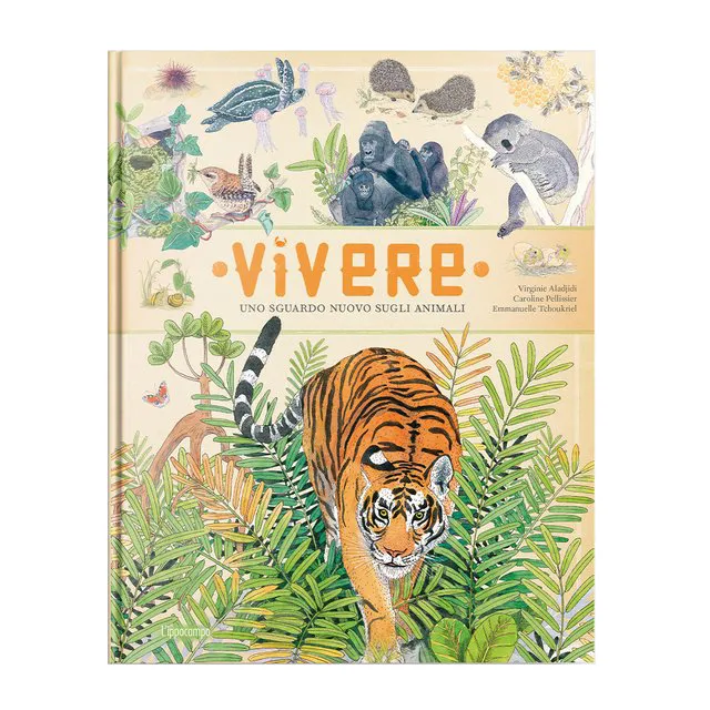 L’Ippocampo Vivere libro animali 104 pagine dai 6 anni