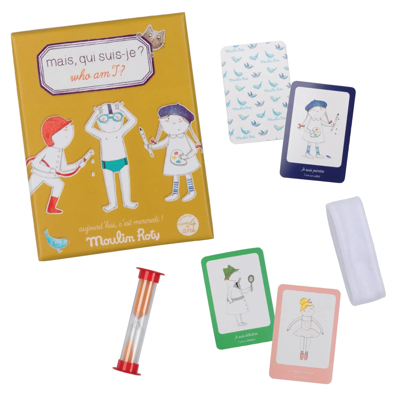 Moulin Roty Mercredi Indovina chi sono gioco 28 carte