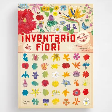 L'Ippocampo Inventario illustrato fiori libro cartonato