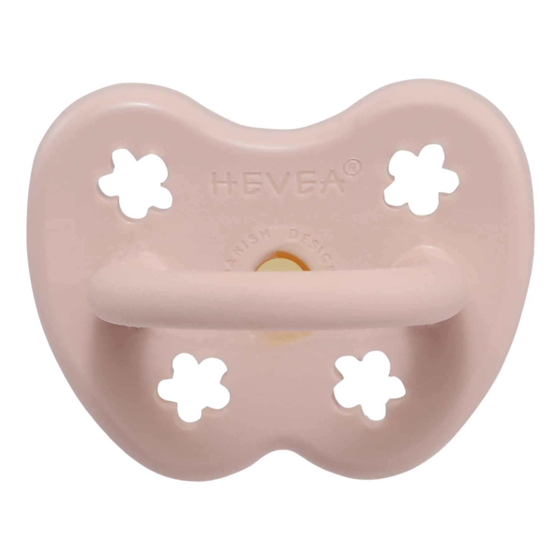 Hevea ciuccio ortodontico gomma naturale powder pink 0-3 mesi