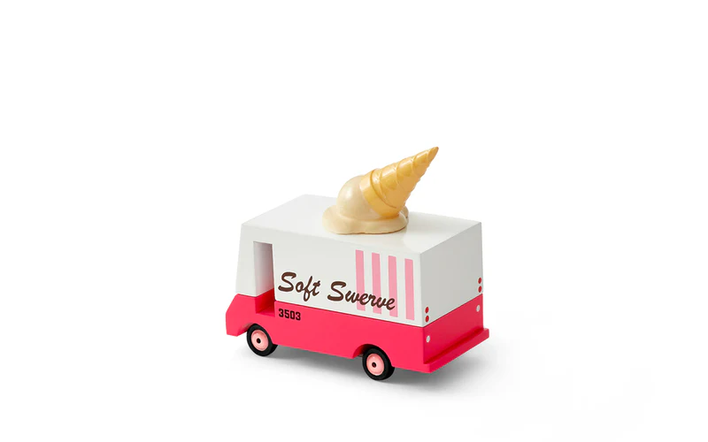 Candylab Candycar Ice Cream Van macchinina in legno