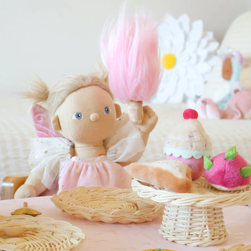 OlliElla Fairy Dinkum cibo fate magnetico 5 pezzi giocattolo