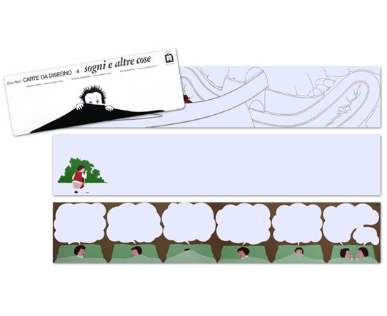 Corraini Carte da Disegno Sogni e Altre Cose libro gioco
