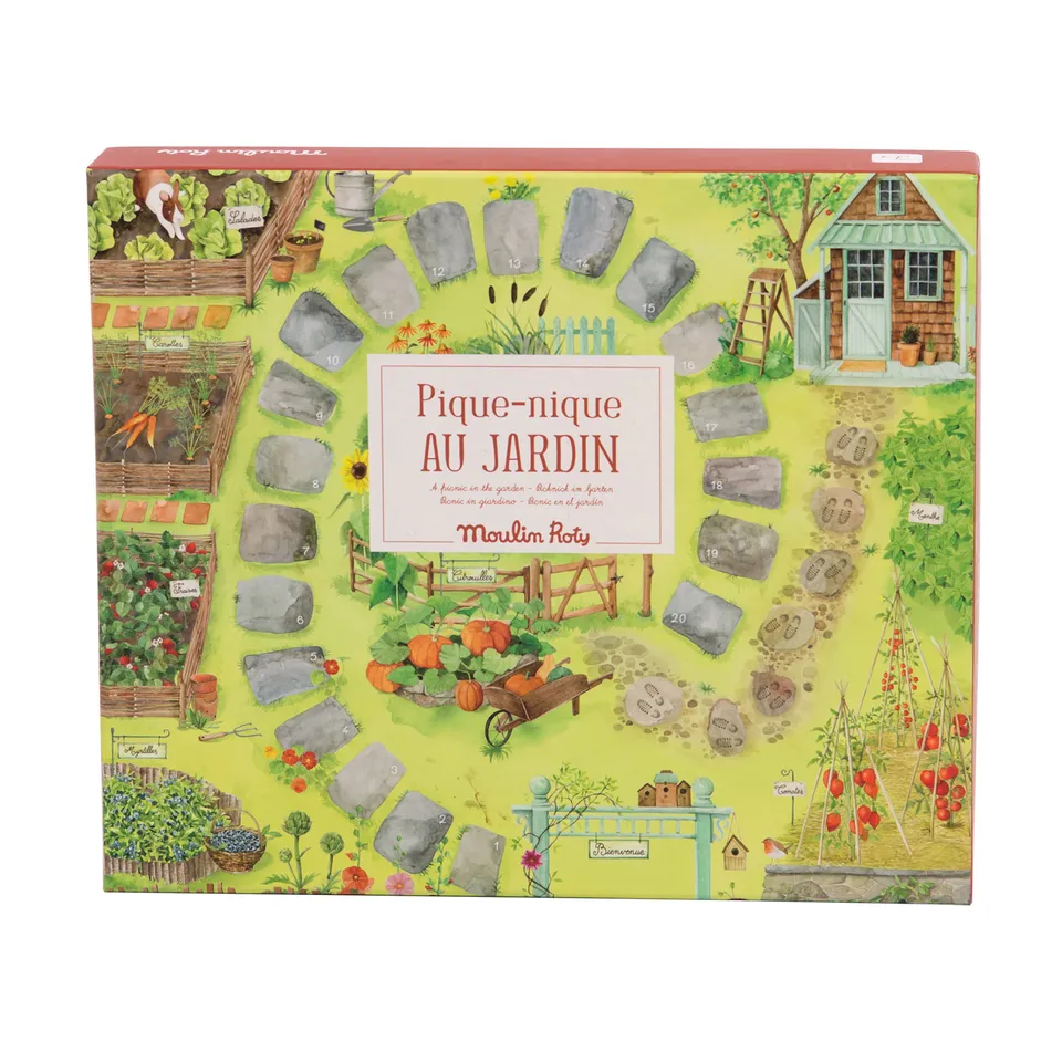 Moulin Roty Le Jardin gioco da tavolo Picnic 3 anni