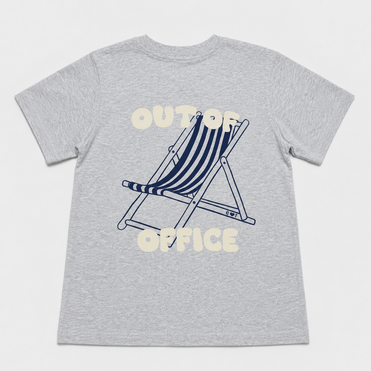 Ella and Rapha Out of Office maglietta uomo grigia cotone