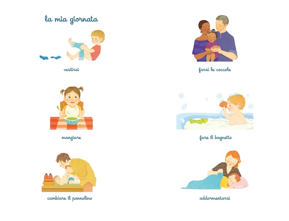 Ippocampo I piccoli Montessori Il mio primo vocabolario libro da 1 anno
