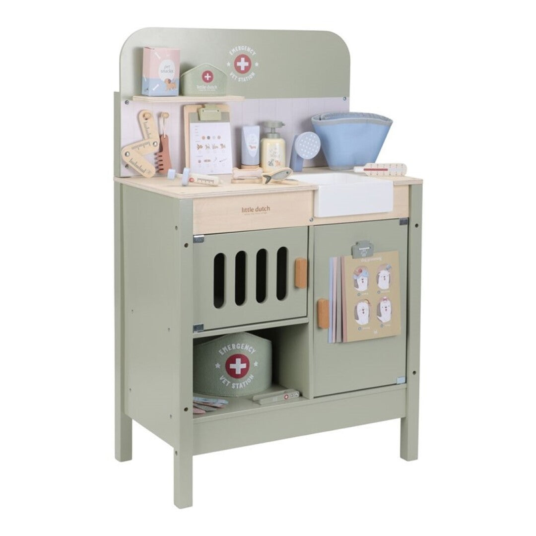 Little Dutch Veterinario Clinica Veterinaria Legno 83 cm