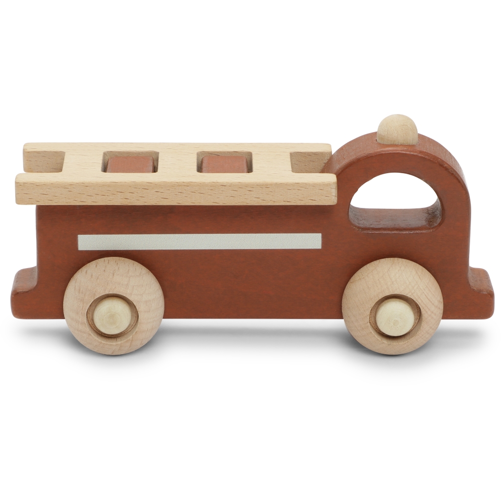 Konges Sløjd Autopompa macchinina legno 14 cm