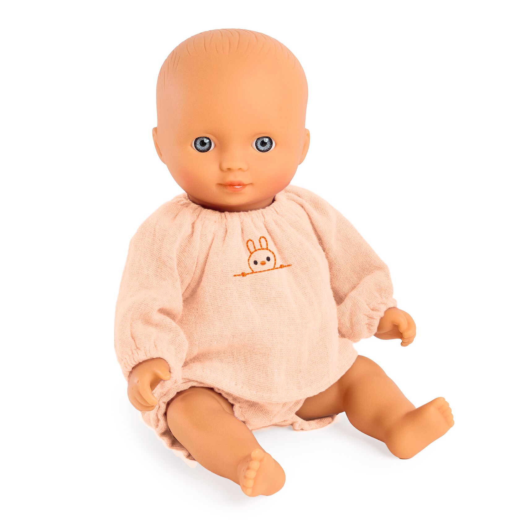 Djeco Pomea Lola mini bambola vinile 20 cm bagnetto