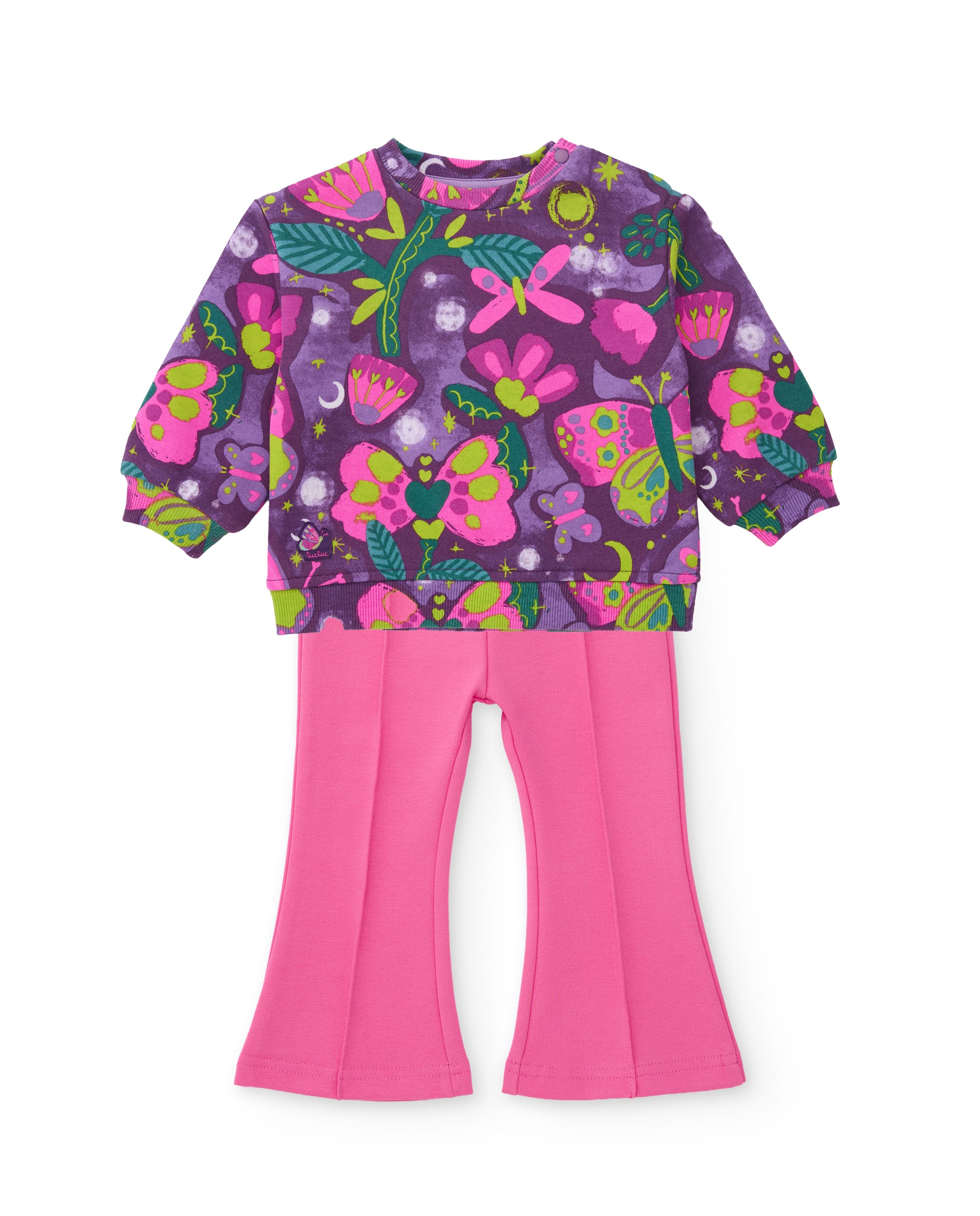 Tuc Tuc Mystic Forest tuta bambina viola fiori