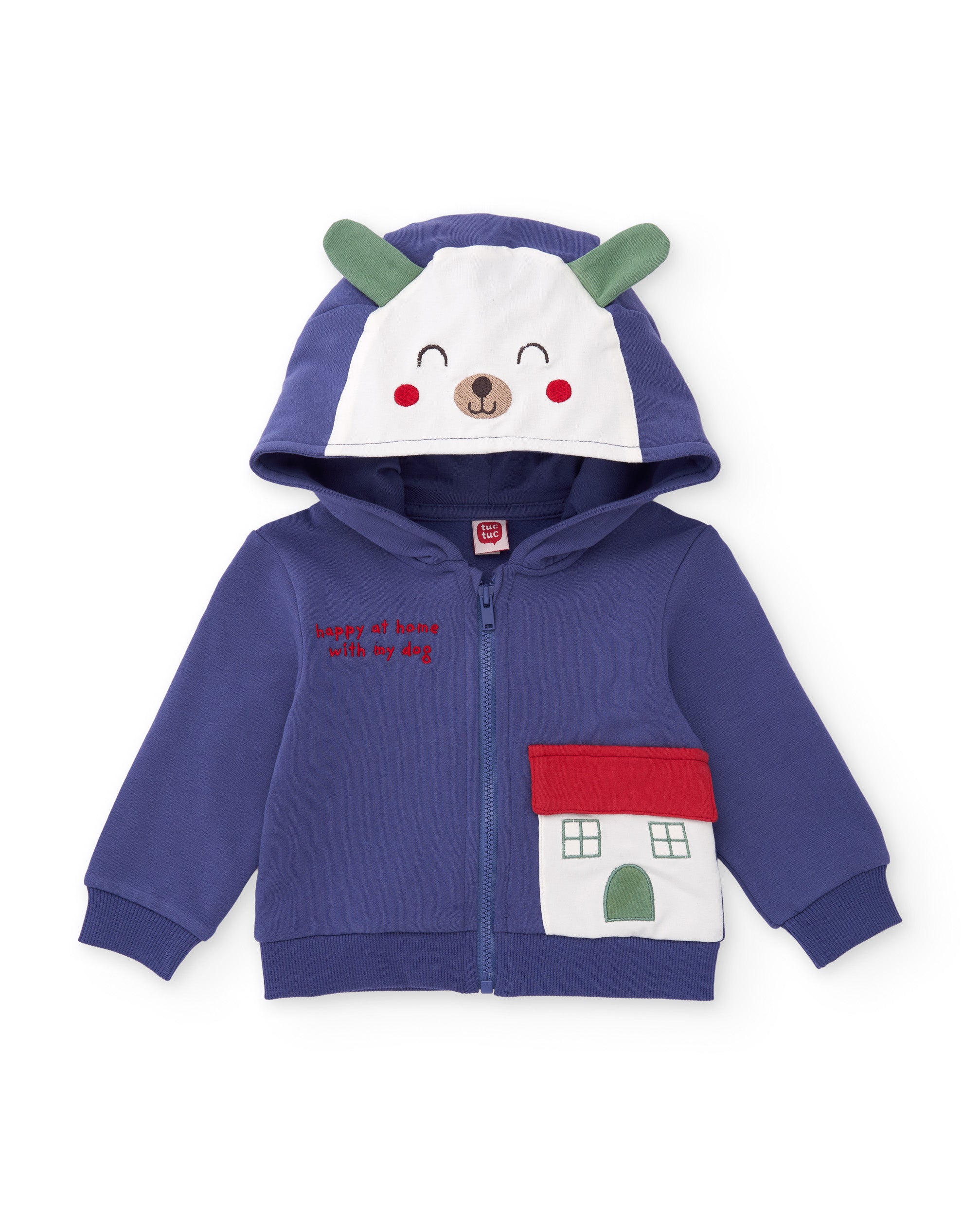 Tuc Tuc Sweet Dog completo neonato pile 3 pezzi viola