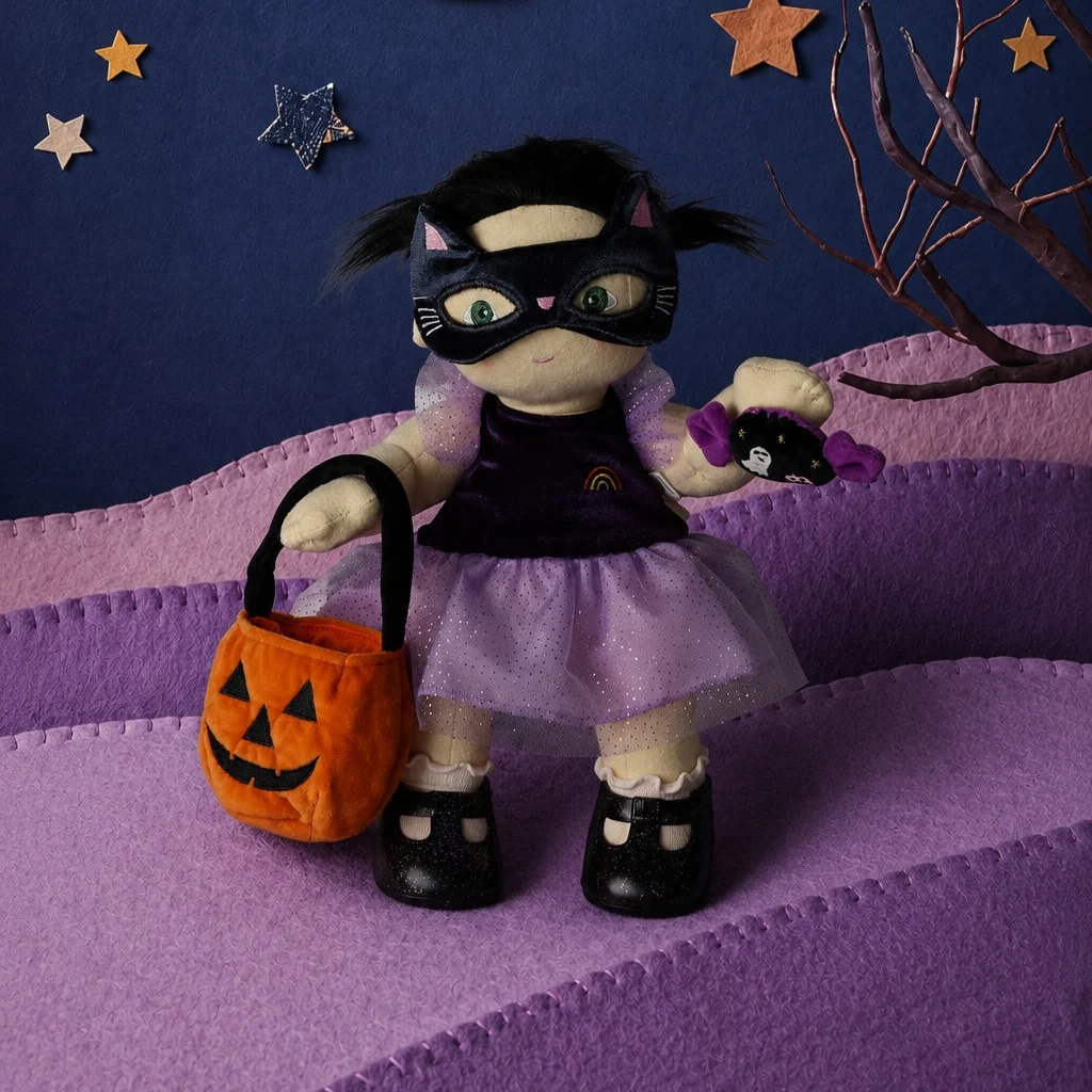 OlliElla Dinkum Dolls Mabel Moon bambola 35 cm