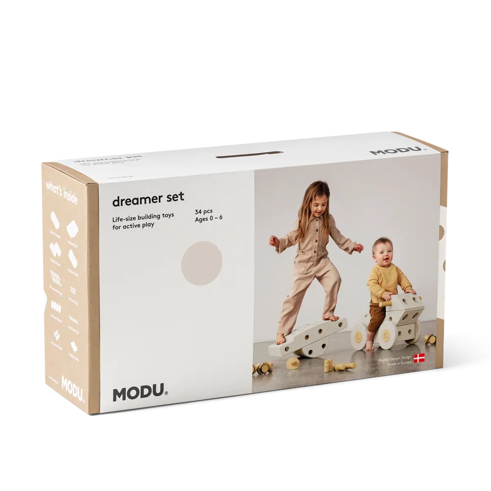 MODU Dreamer Sand Yellow set costruzioni 34 pezzi 50 kg
