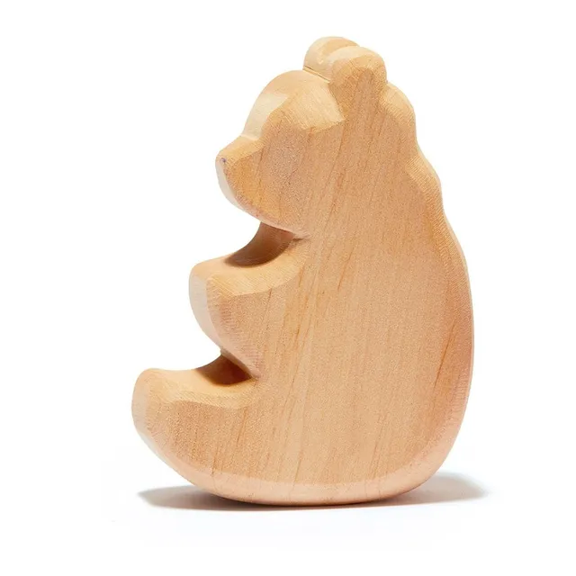 Ostheimer Orsetto dondolo figura in legno 9 cm neonati