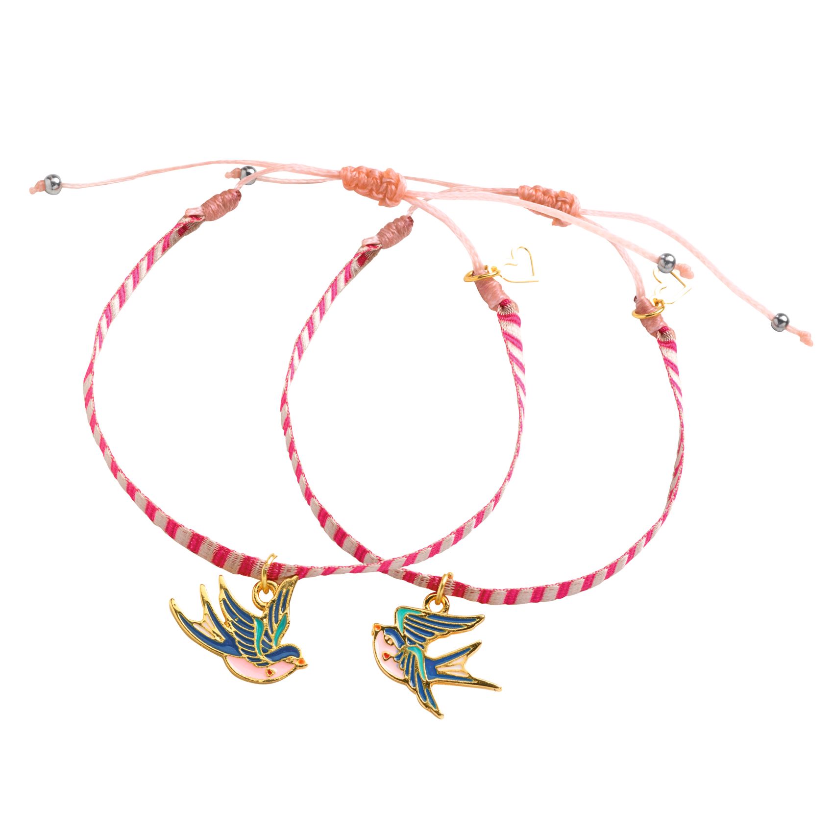 Djeco You & Me Bird kit braccialetti 2 pezzi perline
