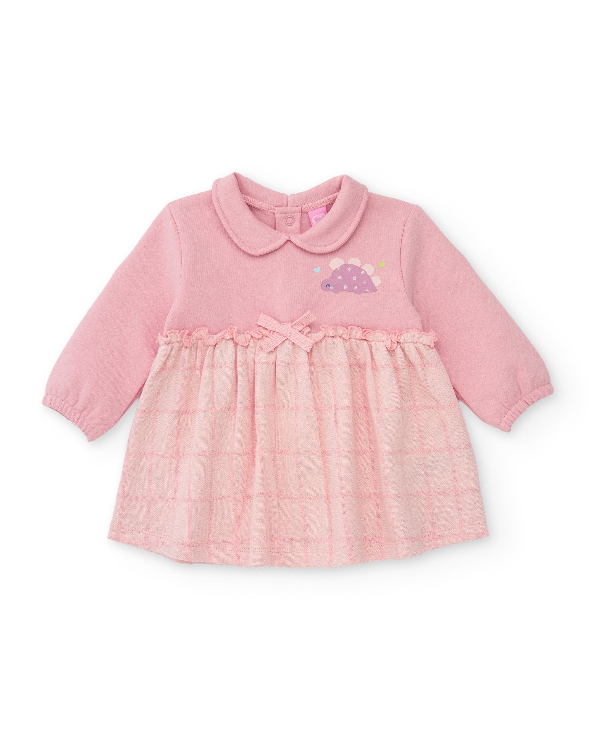 Tuc Tuc Roar Dino vestito neonata felpa rosa dinosauro