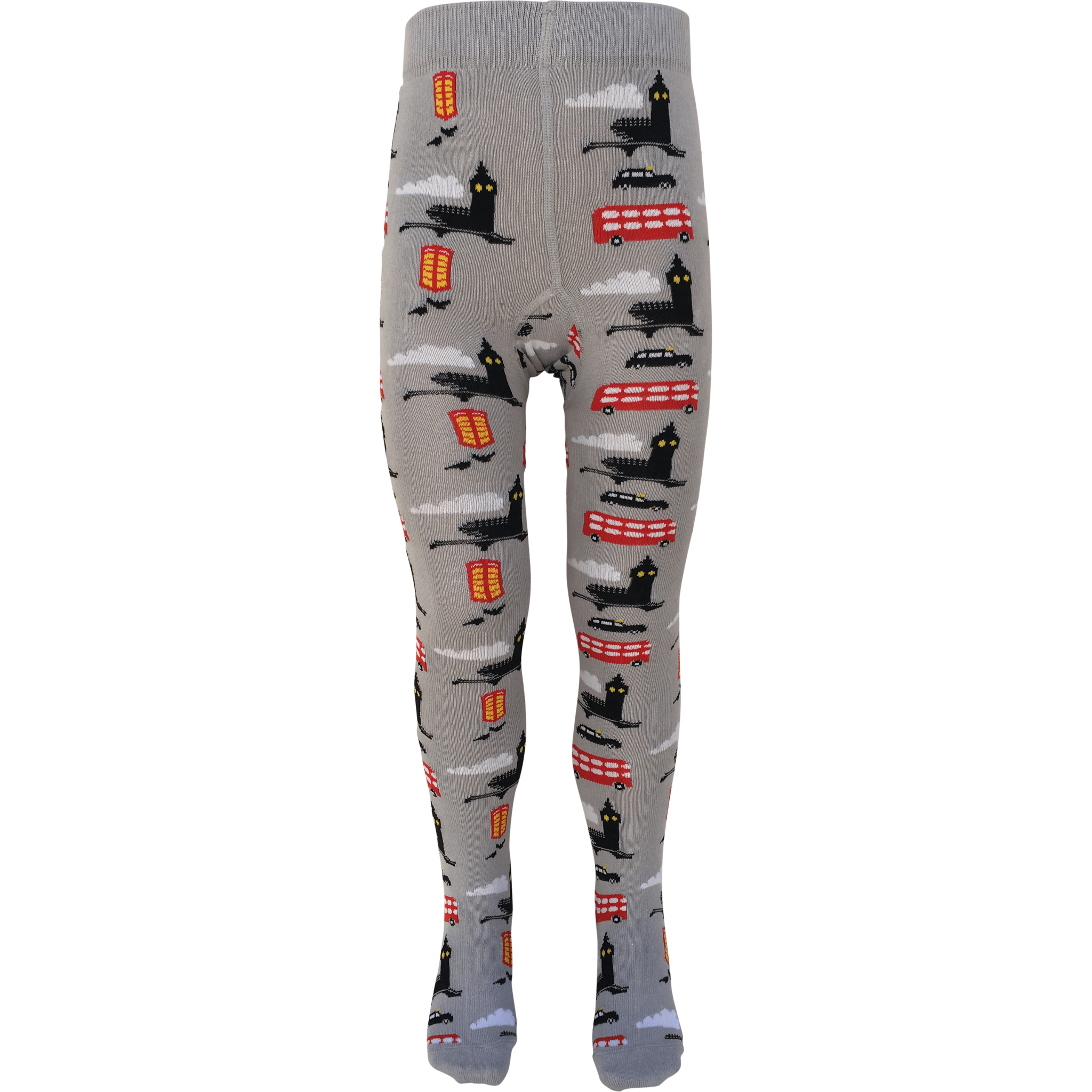 Slugs & Snails London collant bio bus rossi grigio