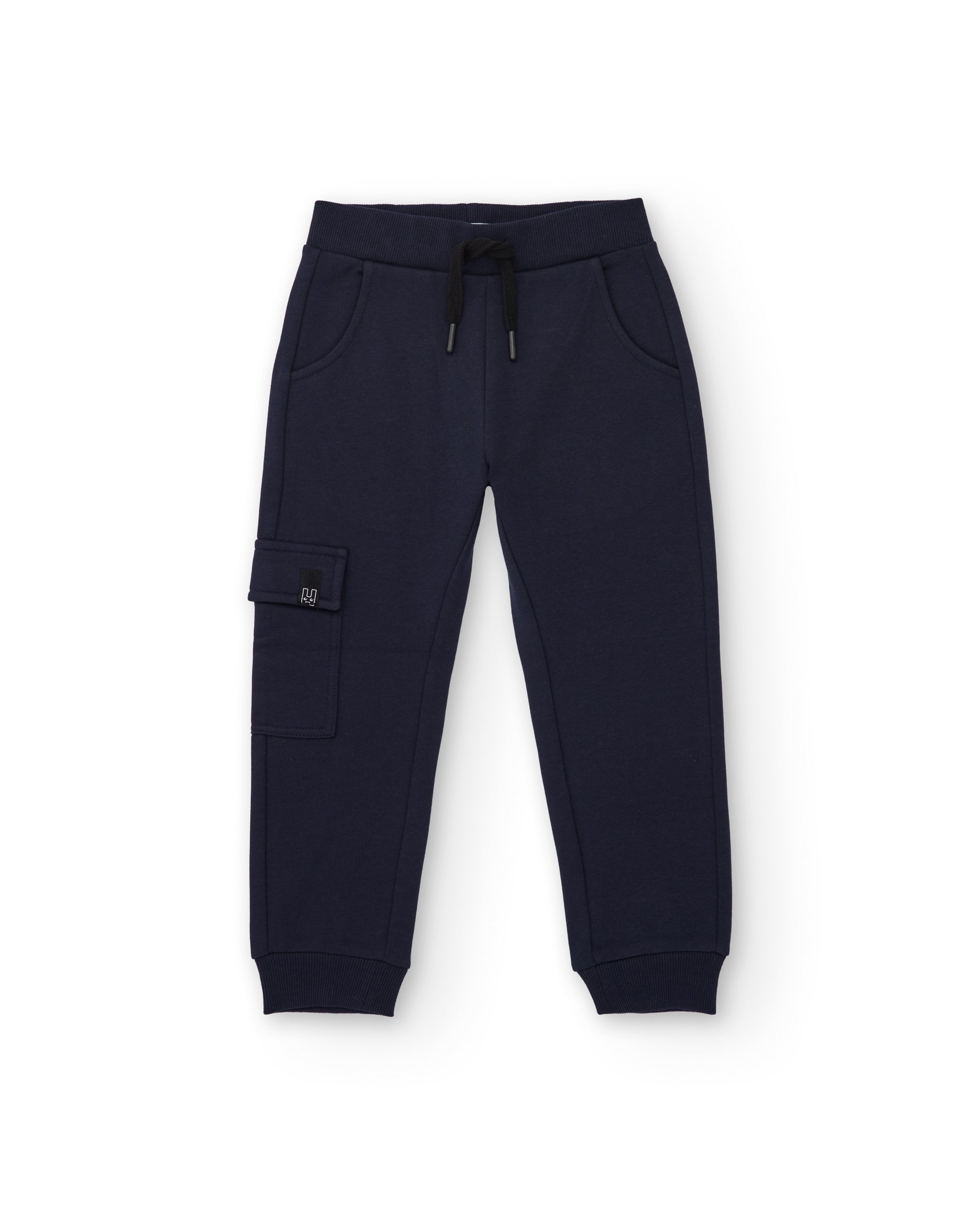 Tuc Tuc jogger bimbo blu navy in felpa
