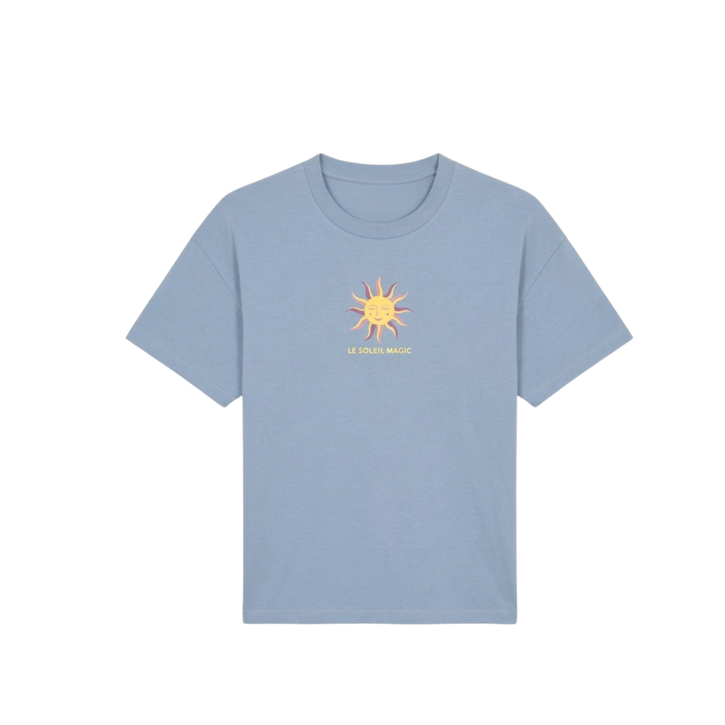 Ella and Rapha Le Soleil Magic maglietta donna azzurra loose