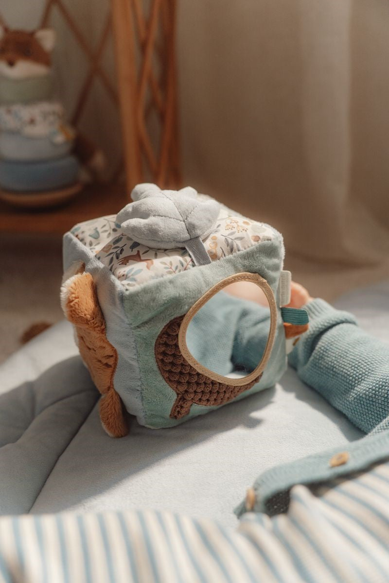 Little Dutch Forest Friends cubo morbido neonato 14 cm