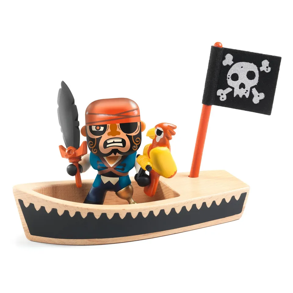 Djeco Arty Toys Billy Cannot figura in vinile pirata