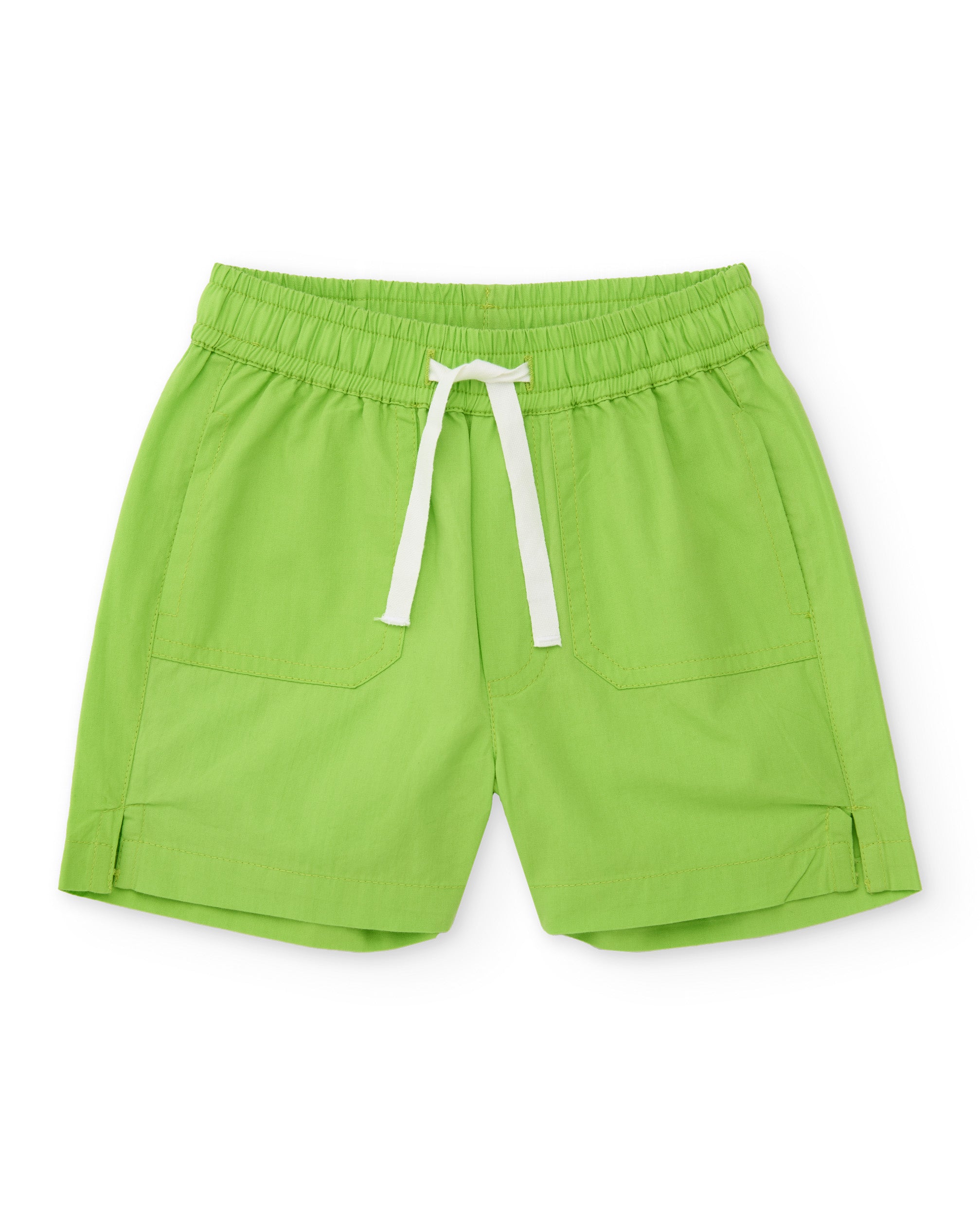 Tuc Tuc bermuda bimbo verde tasche e coulisse