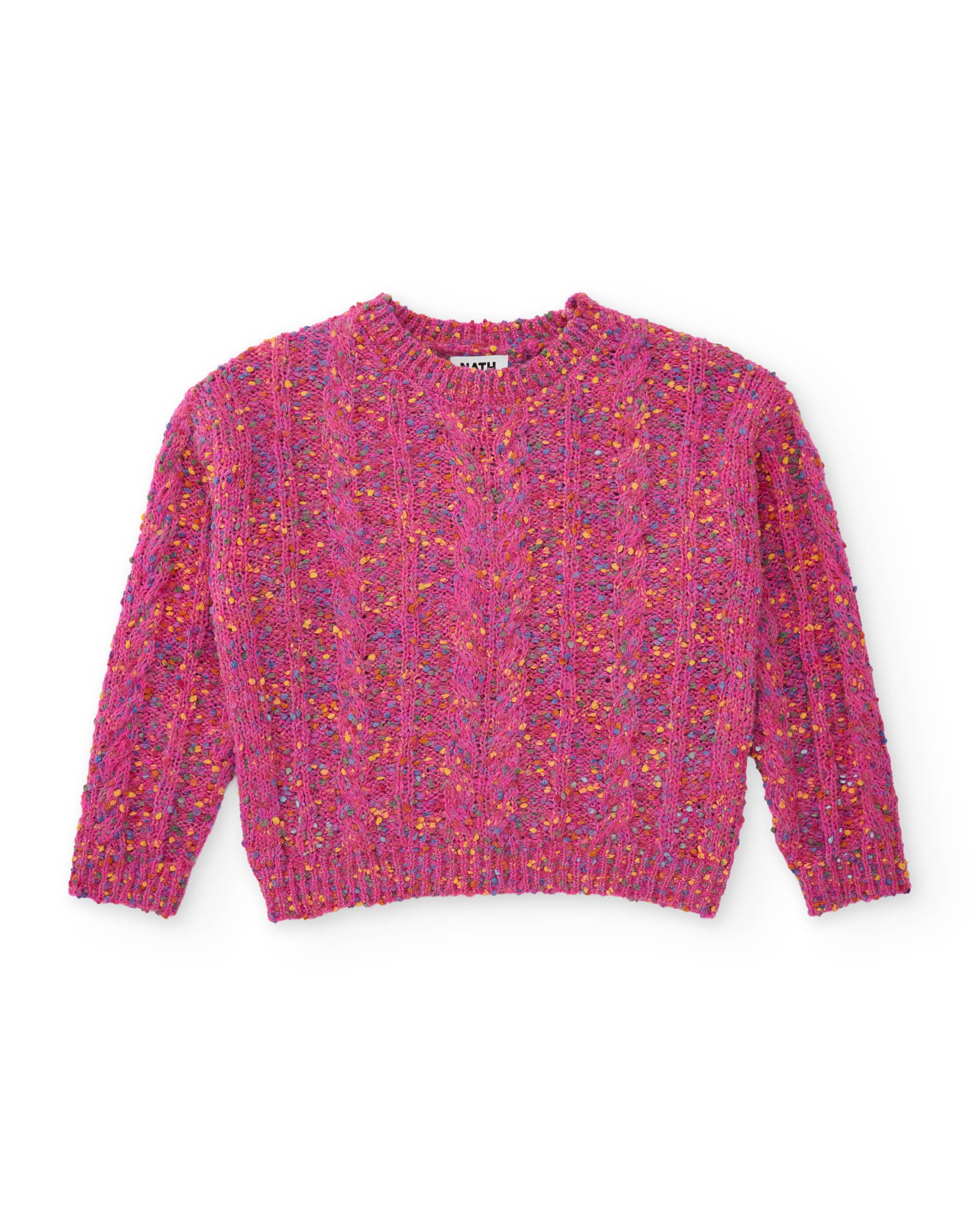 Tuc Tuc maglione bambina fuxia multicolore