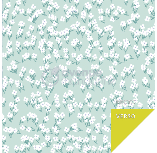 Avenue Mandarine Origami Fiori carta 20x20 60 fogli
