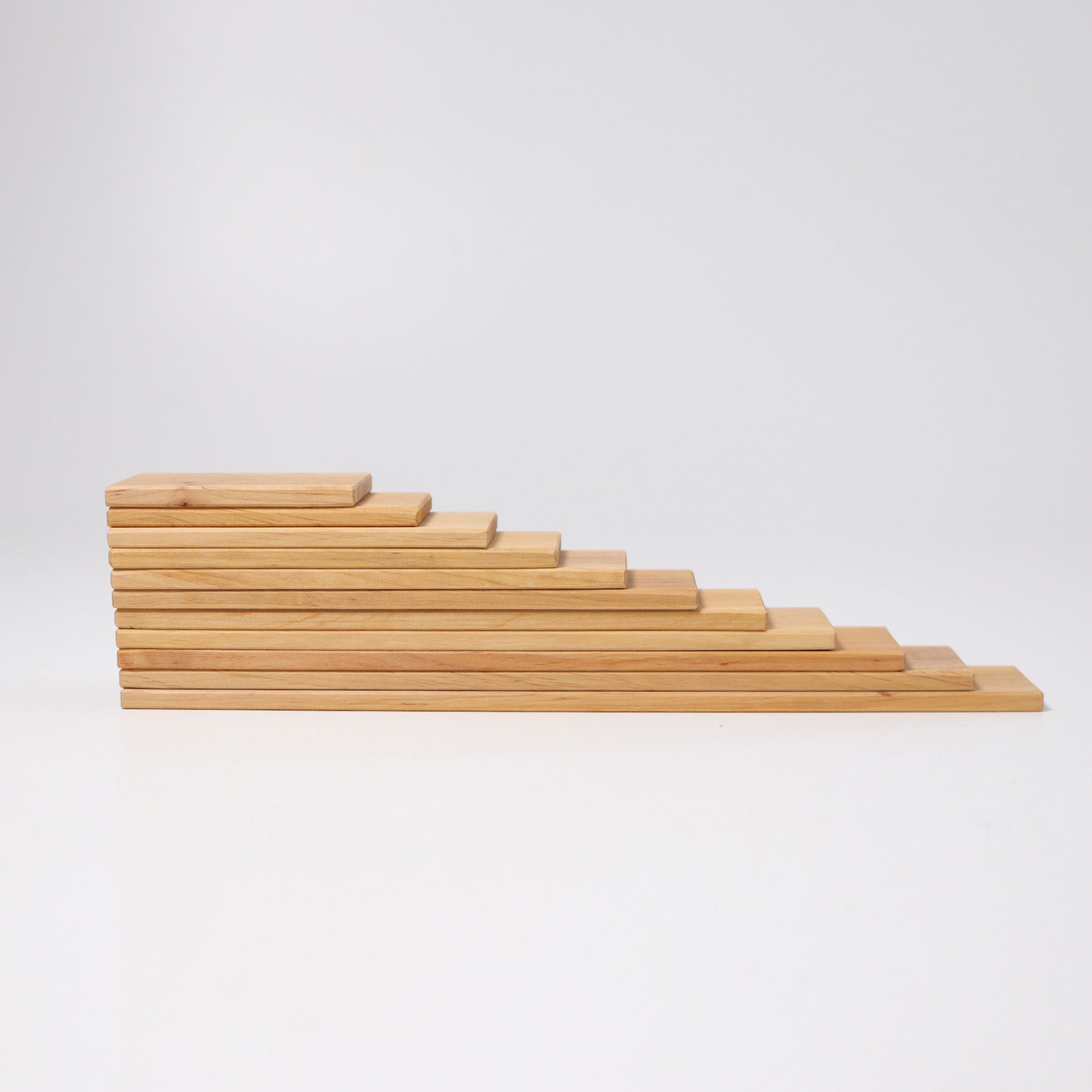 Grimm's Building Boards listelli legno naturale 11 pezzi