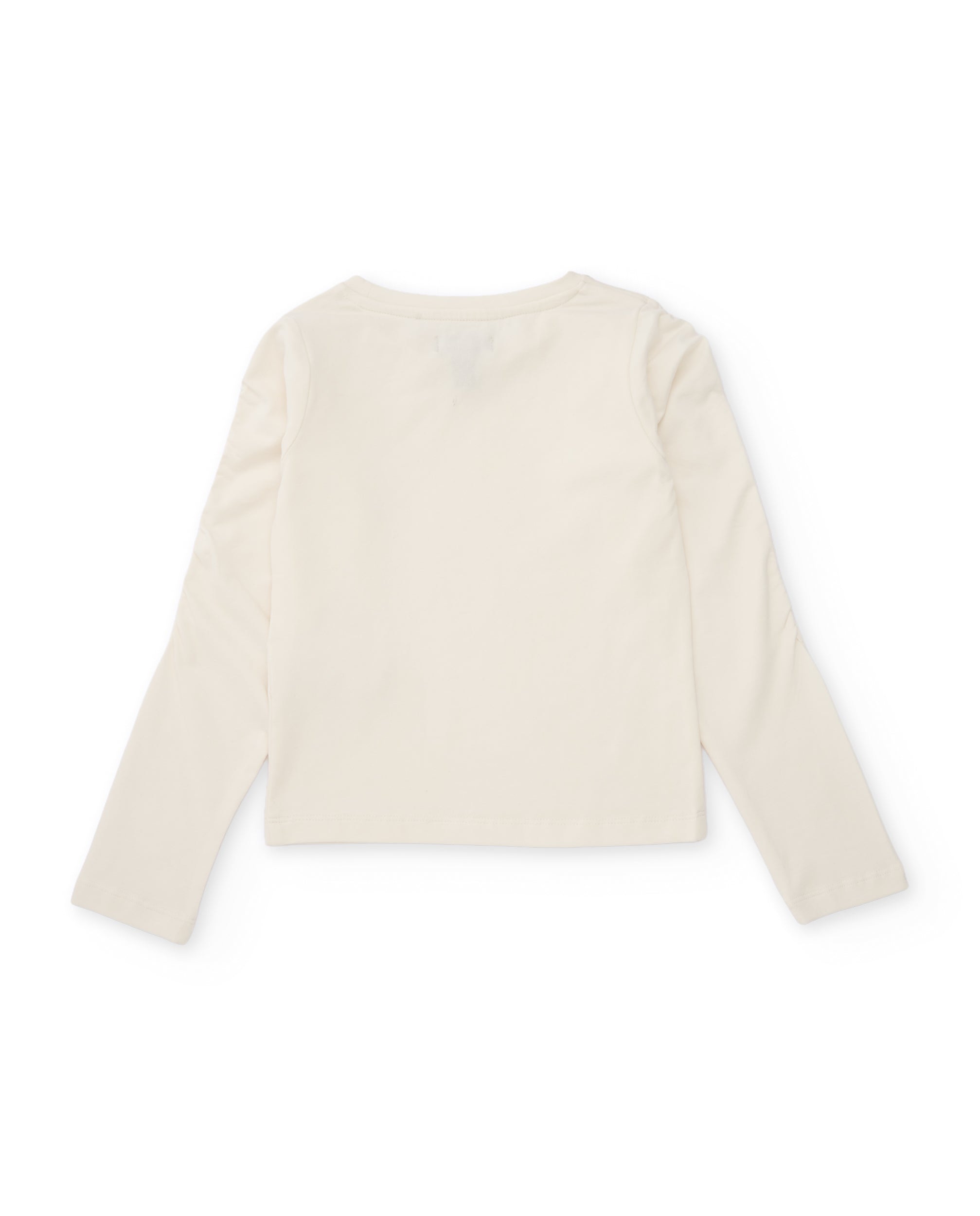 Tuc tuc Sparkling maglia bambina bianca collo luminoso