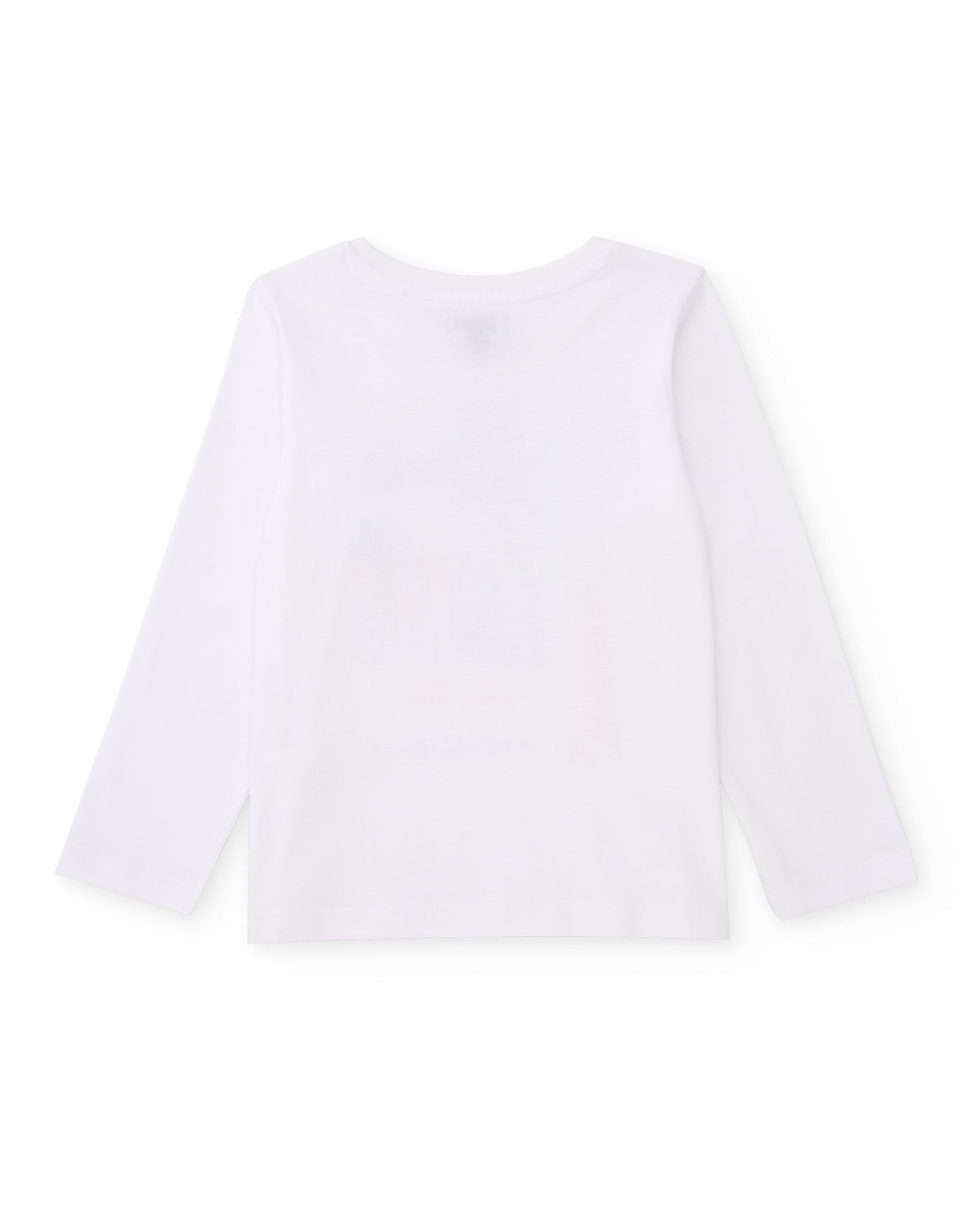 Tuc Tuc t-shirt bambino bianca maniche lunghe stampa