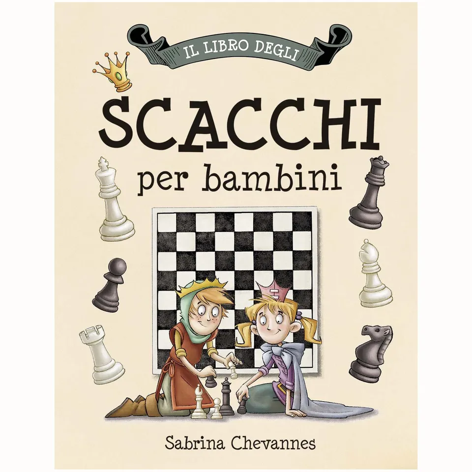 Ideeali Libro degli scacchi libro bambini 6+ copertina rigida