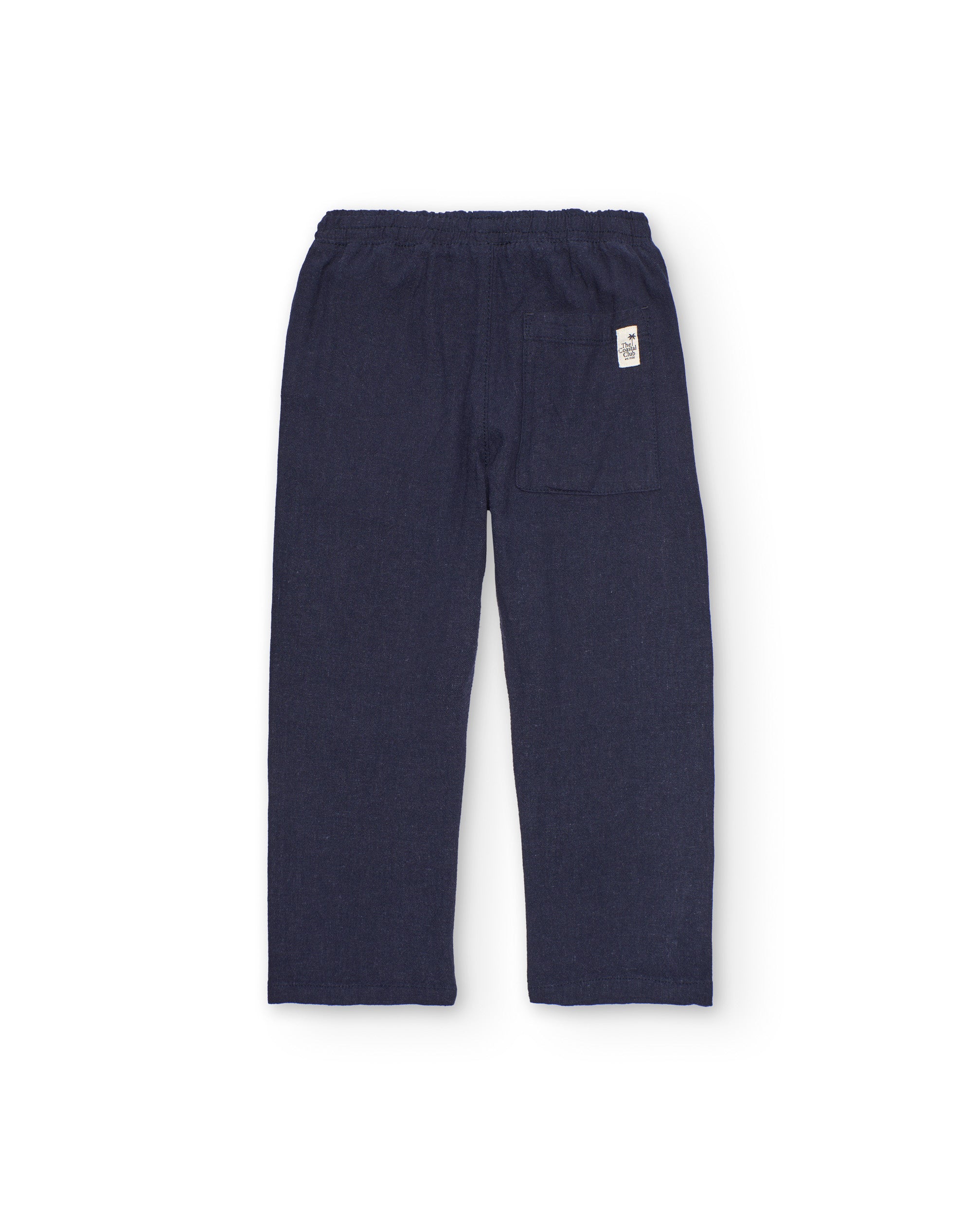 Tuc Tuc pantalone bimbo blu con vita elastica