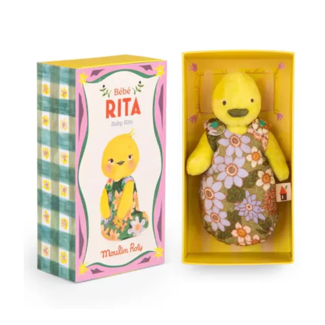 Moulin Roty Les Minouchkas Rita papera pupazzo 16 cm