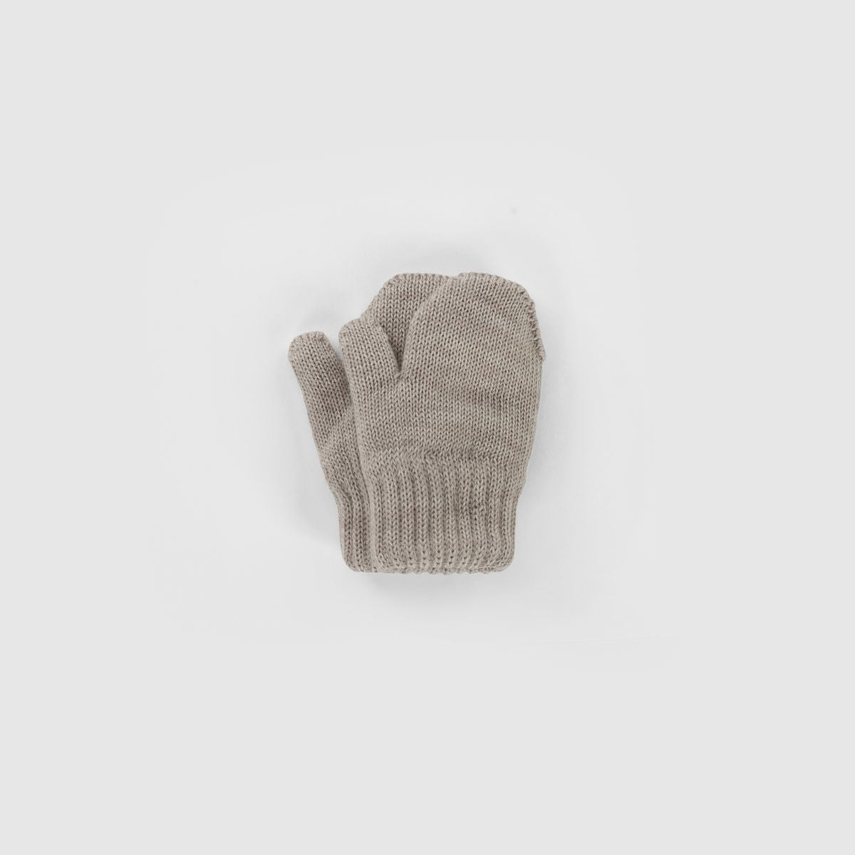 Kico Label muffole lana merino grigio 12-24 mesi