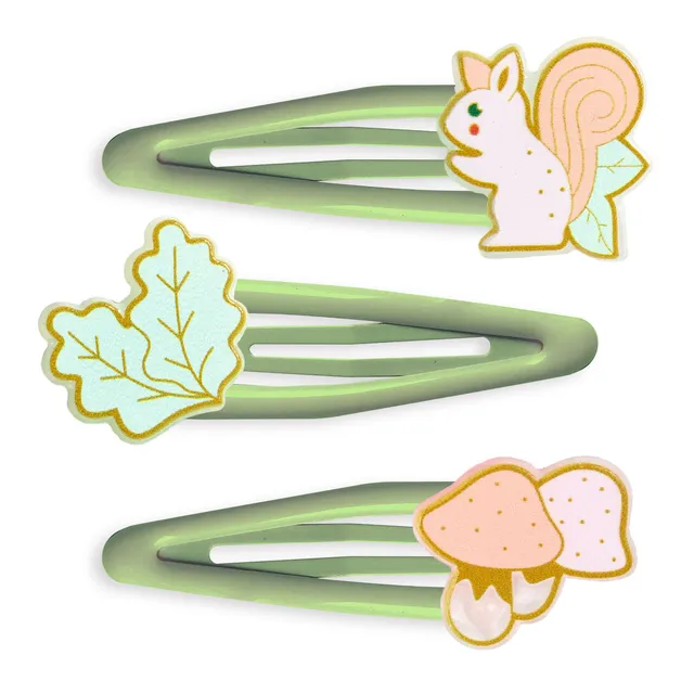 Djeco Hyacinth Forest clip capelli set 3 pezzi