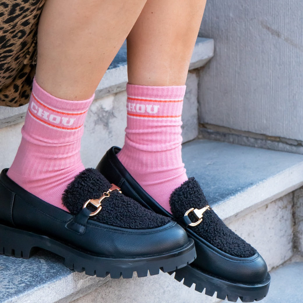 Ella and Rapha Chouchou calzini rosa 37-41 cotone