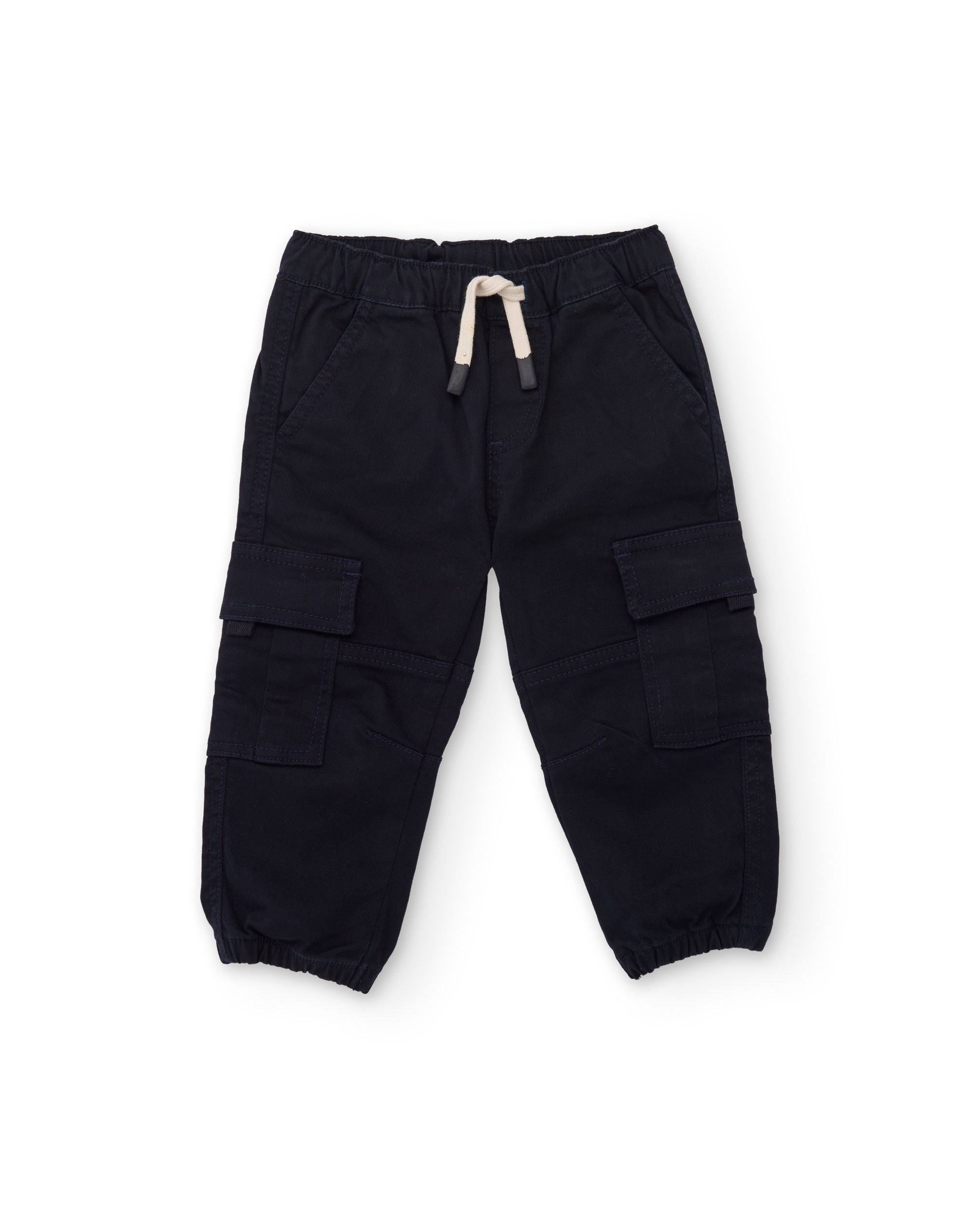 Tuc Tuc Good Wood pantalone cargo bimbo blu marino tasche
