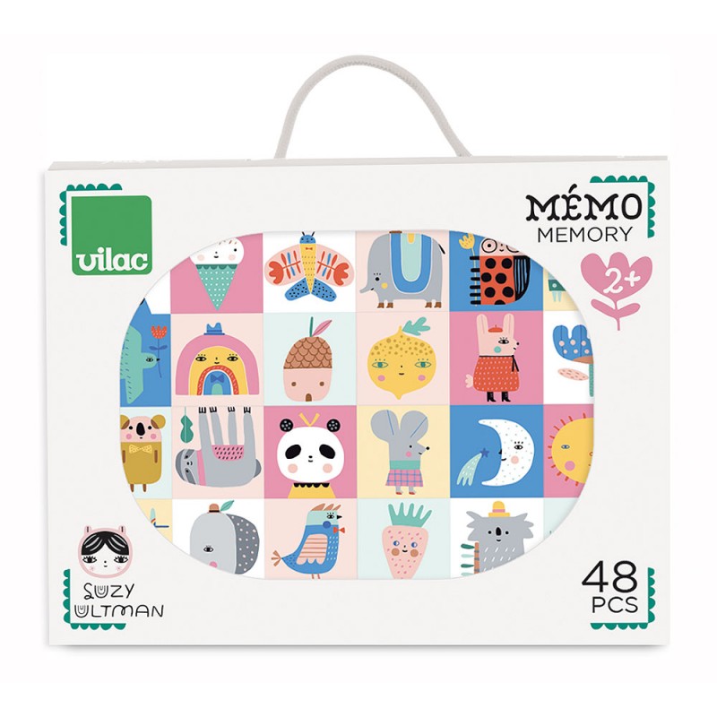 Vilac Suzy Ultman memory legno 24 coppie