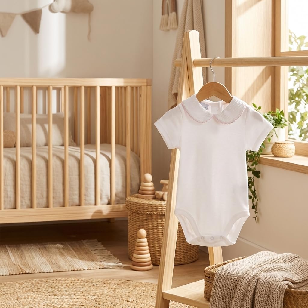 Babidu 1181 body neonato cotone manica corta