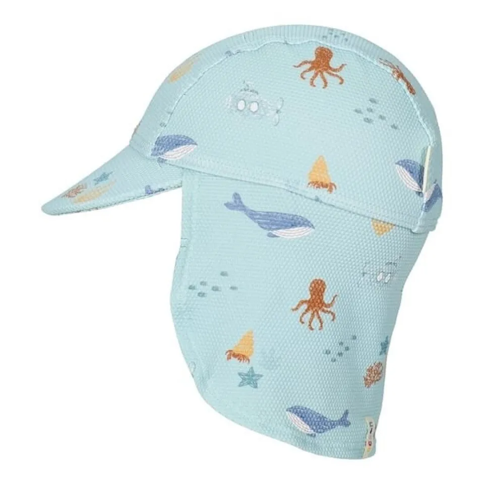 Little Dutch Ocean Friends cappello mare bimbi verde acqua