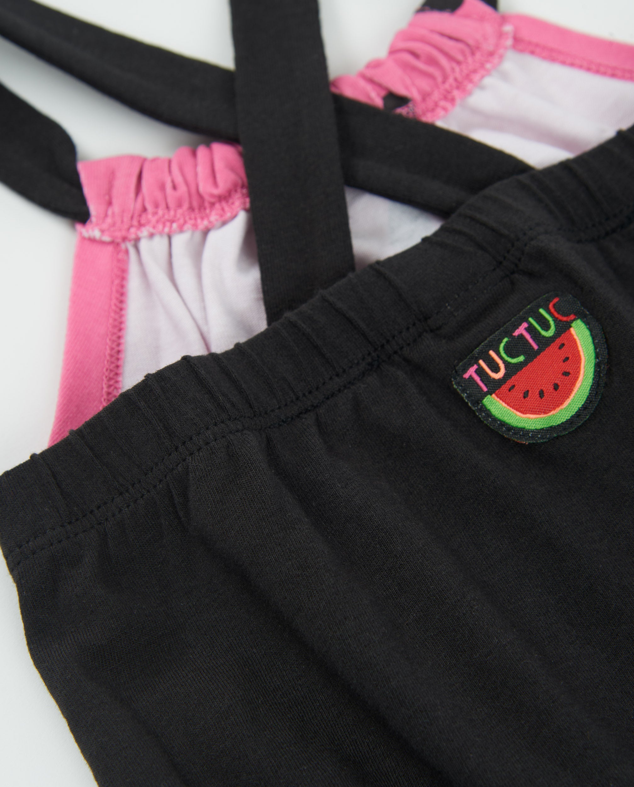Tuc Tuc vestito bambina cotone rosa anguria
