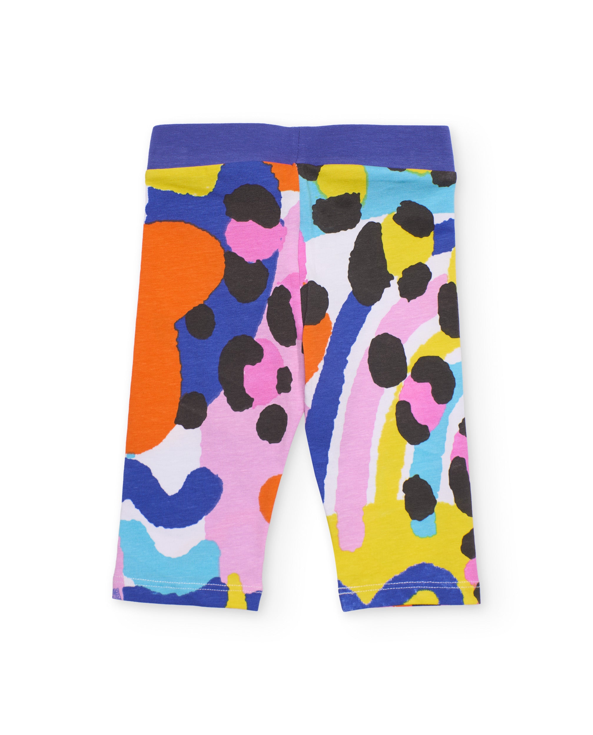 Tuc Tuc leggings bambina lilla stampa multicolore